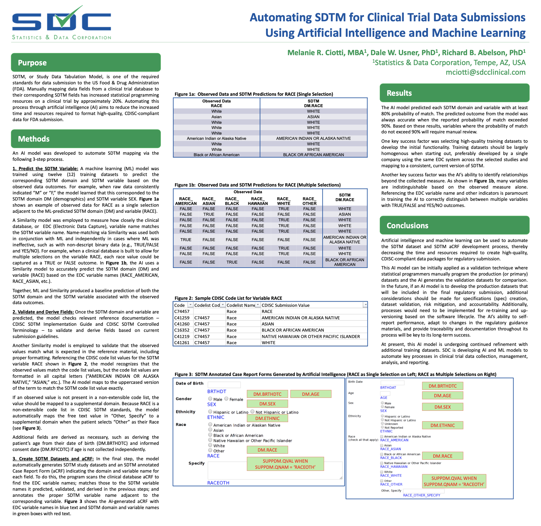 Poster_Automating-SDTM-for-Clinical-Trial-Data-Submissions-Using-Artificial-Intelligence-and-Machine-Learning